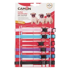 Camon antkaklis šunims “B” su reguliuojamu ilgiu, 10 mm pločio, 20-30 cm, 6 vnt.