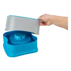 Trixie Travel Bowl Strong kelioninis vandens dubuo su automatiniu vandens lygio reguliavimu ir neslystančiu silikoniniu pagrindu, 1.5 l — 4 nuotrauka