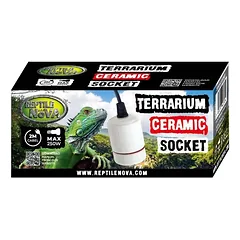 REP NOVA terariumo lempos keraminis lizdas 2m