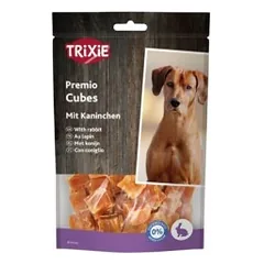 Trixie PREMIO skanėstai šunims, triušienos kubeliai, 100 g