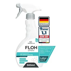 HomePetLab Floh Spray für Wohnung und Möbel - 500ml Sprühflasche
