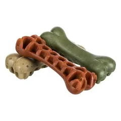 Trixie Denta Fun Veggie kaulas su tuštumomis ir dumbliais, 12cm, 58 g