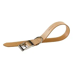 Ferplast Hundehalsband aus Leder NATURAL C