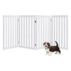 GIANTEX Faltbares Treppenschutzgitter 89cm Hoch Freistehend Für Zuhause