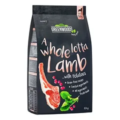 Greenwoods Lamm mit Kartoffeln, Spinat und Cranberries