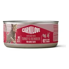 Carnilove Cat Paté drėgnas maistas katėms, ekonominė pakuotė 24 x 100 g — 3 nuotrauka