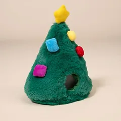 TIAKI žaislas šunims Dovanų eglutė, apie L 20 x B 12 x H 22,5 cm — 2 nuotrauka