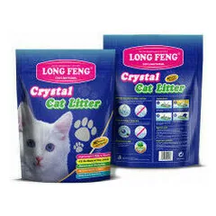 Long Feng silikagelio kraikas katėms 3,8l - silikono smėlis — 3 nuotrauka