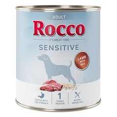 Rocco Sensitive drėgnas maistas šunims, ekonominė pakuotė 24 x 400 / 800 g, 400 - 499 g — 4 nuotrauka