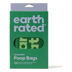 EARTH RATED levandų maišeliai 120 vnt.