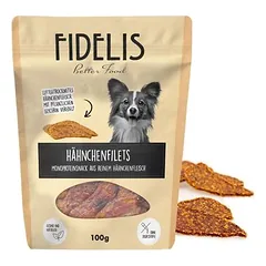 FIDELIS vištienos filė, skanėstai šunims (100 g)