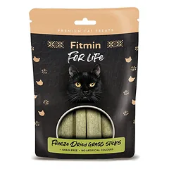 Fitmin For Life liofilizuoti skanėstai katėms, lazdelės su katžole, 30 g