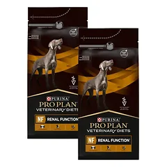 PURINA PRO PLAN Veterinary Diets Canine NF Renal Function 2x1,5 kg sausa maistas šunims, kenčiantiems nuo inkstų problemų