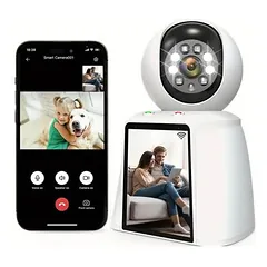 MCBOSON 3 MP HD WLAN stebėjimo kamera patalpoms