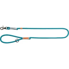Trixie Be Nordic leash S–M virvinė pavadėlė šunims su karabinu, petrol/šviesiai petrol/pilka/šviesiai pilka, 1.00 m, ø 8 mm