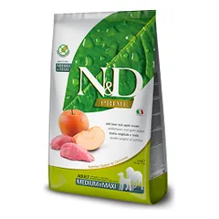 FARMINA N&D PRIME - DOG Dry Wild Boar&Apple ADULT MED&MAX 2,5 kg