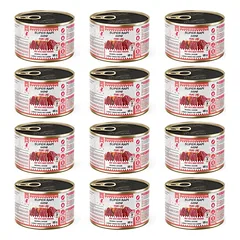 SUPER RAFI Mini Pure Line su jautiena ir batatais 12x185g drėgnas maistas mažų veislių šunims