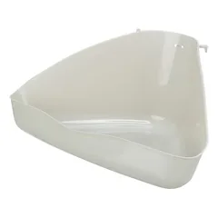 Trixie Ecktoilette für Kleintiere, L 36 cm x B 30/30 cm x H  21 cm — 2 nuotrauka