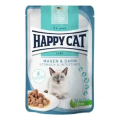 Happy Cat guliašas jautrią virškinimo sistemą turinčioms katėms Sensitive Magen&amp;Darm, 85 g nuotrauka