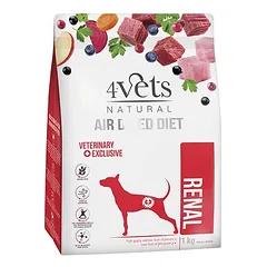 DOLINA NOTECI 4Vets Natural Renal sausas pašaras inkstų nepakankamumu sergantiems šunims 1kg