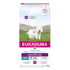 Eukanuba Sensitive Skin Adult All Breed Ocean Fish sausas maistas šunims 12 kg