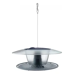 Lesyklėlė paukščiams 258*294*122 mm antracitas BIRDYFEED ROUND Prosperplast — 2 nuotrauka