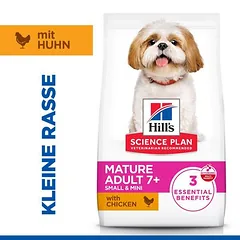 Hill's Science Plan Mature Adult 7+ Small & Mini su vištiena, sausas maistas šunims, 3 - 4,9 kg — 3 nuotrauka