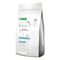 Nature's Protection Superior Care Sensitive Skin & Stomach Adult All Breeds Lamb - maistas jautriems visų veislių šunims su ėriena