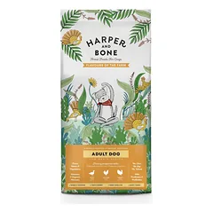 Harper and Bone Dog Suaugusiųjų Didelis & Vidutinis ūkinis skoniai 2 kg