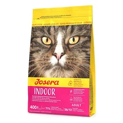 JOSERA Indoor Cat 400 g bezzbožinė maistas naminiams katėms