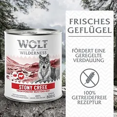 Wolf of Wilderness Senior - mit viel frischem Geflügel 6 x 800 g