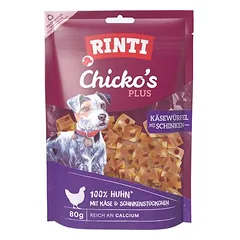 RINTI Chicko Plus Käse & Schinken Würfel