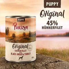 Purizon Puppy drėgnas maistas šuniukams 6 x 400 g