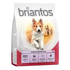Briantos Adult su lašiša ir ryžiais, sausas maistas šunims, > 10 kg — 2 nuotrauka