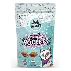 Mr. Bandit Crunchy Pockets skanėstai katėms su tunu, 40 g photo