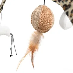 zooplus Exclusive žaidimų lankas Little Leo, žaislas katėms, 1 vnt. — 4 nuotrauka