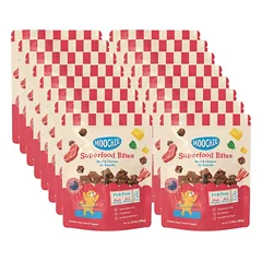 MOOCHIE Superfood Bites jautienos ir sūrio 16x40 g šunų skanėstai