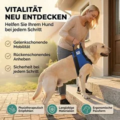 Vordere Tragehilfe für Hunde