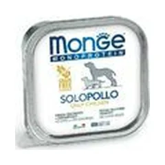 Monge Monoprotein paštetas, tik vištiena, drėgnas maistas šunims 150 g — 2 nuotrauka