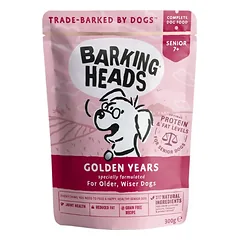 BARKING HEADS Wet Golden Years 300g Pouch 10vnt