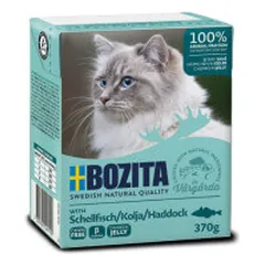 Bozita Cat konservai su menke drebučiuose katėms