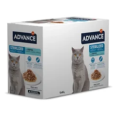 ADVANCE Wet Sterilized Codfish 85G*12vnt — 5 nuotrauka