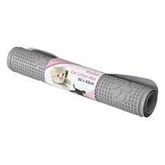 Europet Bernina guminis kilimėlis prie katės tualeto, pilkas, 33×43 cm — 3 nuotrauka
