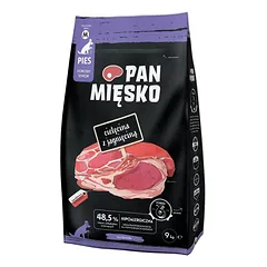 PAN MIĘSKO Aviena su ėriuko mėsa senjorams M 9 kg