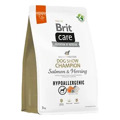 Brit Care Hypoallergenic Dog Show Champion sausas maistas šunims 3 kg
