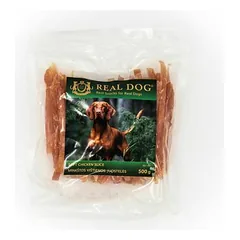 Real Dog Snacks Soft Chicken Strips 500 g — 1 nuotrauka