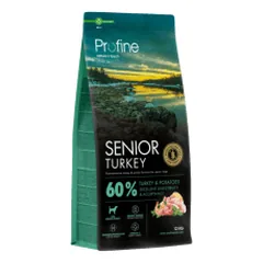 Profine Senior Turkey sausas maistas vyresnio amžiaus šunims su kalakutiena 12 kg - Pet24