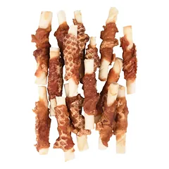 Flamingo R'hide Sticks Duck - šunų skanėstai, mini lazdos su antiena, 15x6cm — 2 nuotrauka