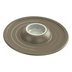 Soft and anti-dirt bowl-holder  with plastic bowl inside Volcano SMALL d 36 cm