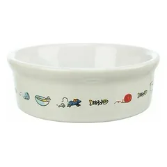 TRIXIE porcelianinis dubenėlis katėms, 0,2 l, 12 cm, baltas (pak. 4)